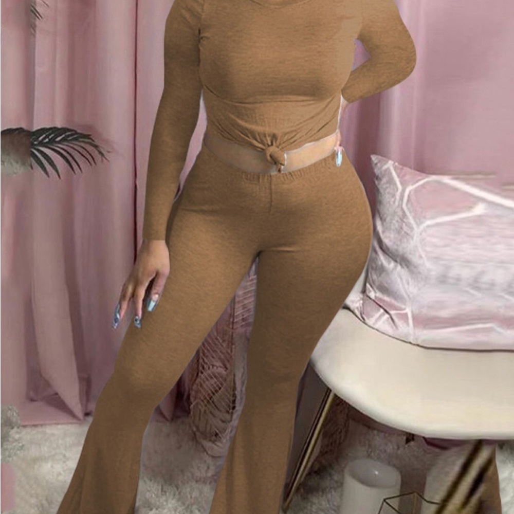 Cute two piece set for women size large and XL